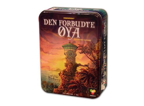 Den Forbudte Øya Brettspill Forbidden Island Norsk utgave 